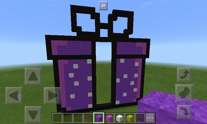 building-a-pixel-art-girft-box-minecraft-amino