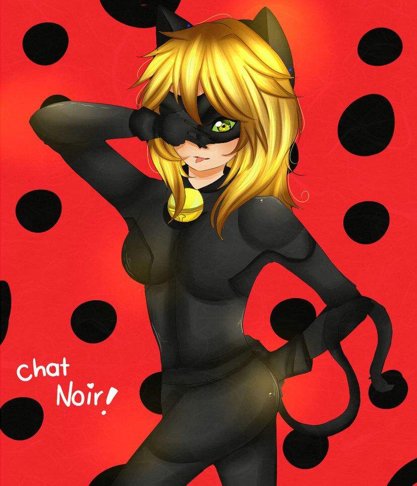 Adrien y chat noir de mujer | •Miraculous Ladybug Español• Amino