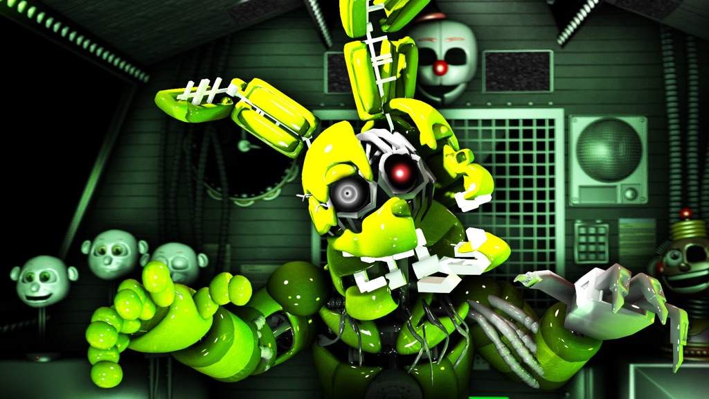 Funtime Springtrap Five Nights At Freddy's Amino