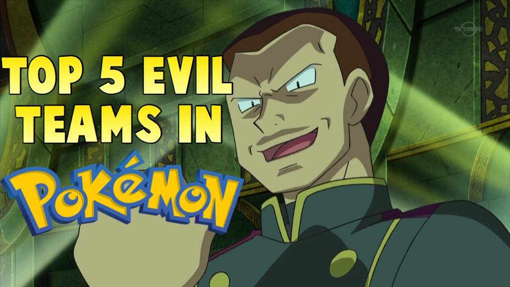 Top 5 Evil Teams In Pokemon Pokémon Amino