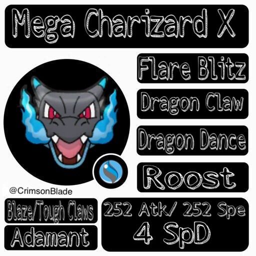 Ou Mega Charizard X Team Build With Crimson Blade Pokémon