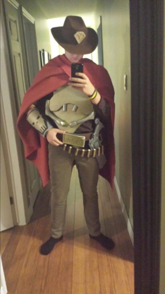 McCree cosplay I did for Halloween Overwatch Amino