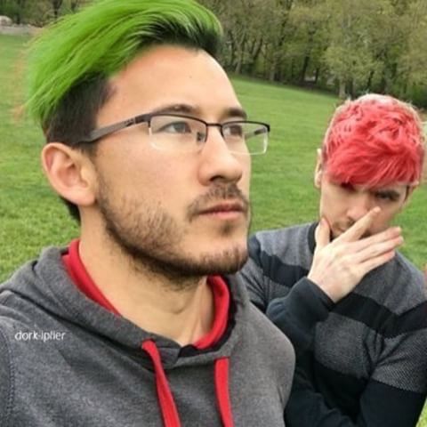 What Is Your Favorite Color Mark Has Dyed His Haie? | Markiplier Amino ...