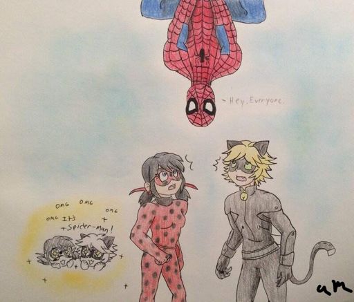 Spiderman/Miraculous crossover | Marvel Amino