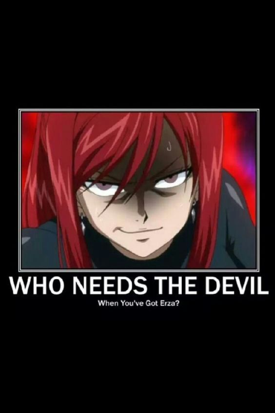 The Flames Of Erza Scarlet Anime Amino