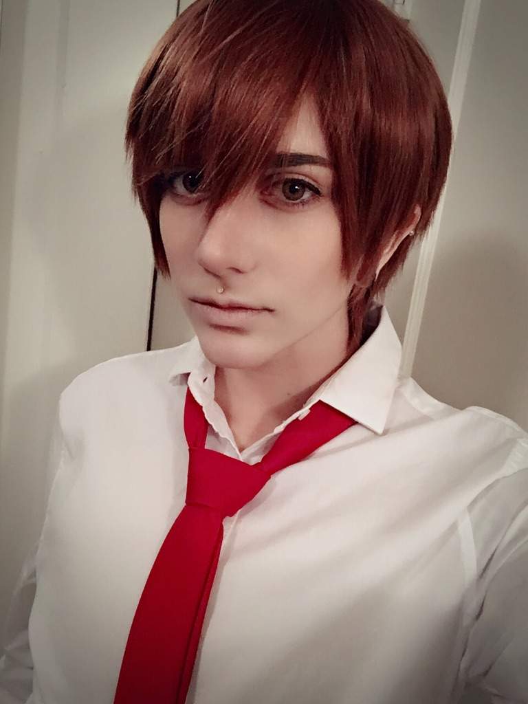 Light Yagami Makeup Test | Cosplay Amino