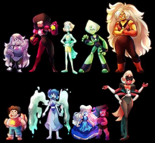 All gems | Steven Universe Amino