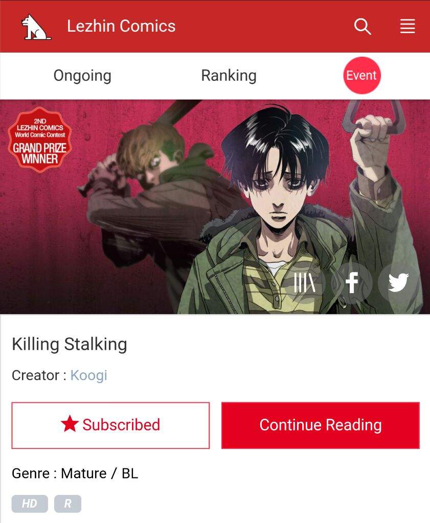 Killing Stalking 🚫 | Yaoi Worshippers! Amino
