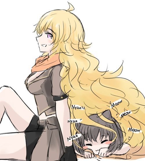 Cute Pictures Of Yang And Blake I Found Rwby Amino