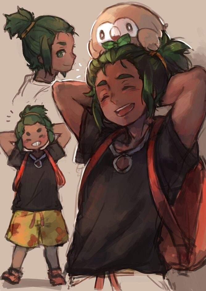 Hau Fanart Dump Pokémon Amino