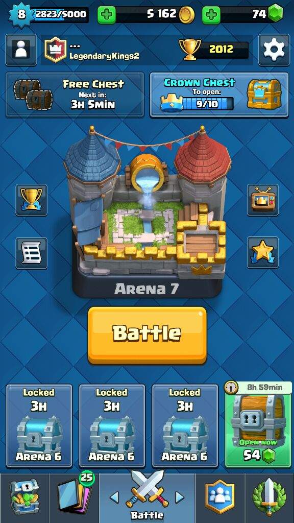 giant chest in clash royale