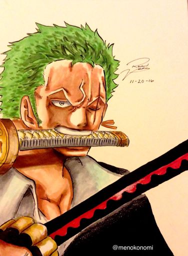 Zoro Drawing For A Buddy | One Piece Amino