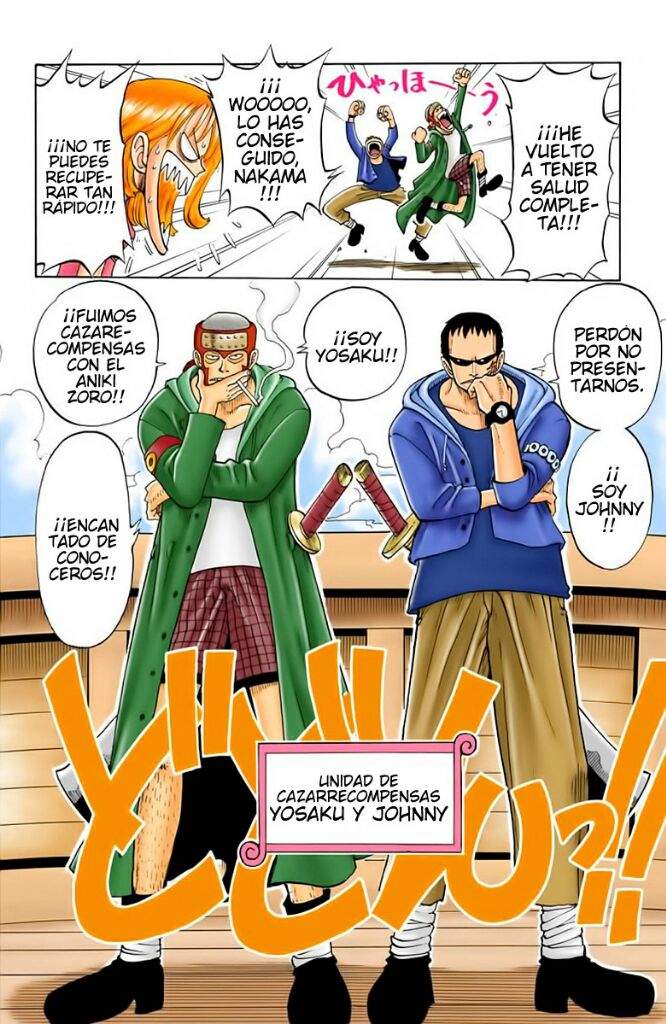 Manga 042 Yosaku Jhonny One Piece Amino