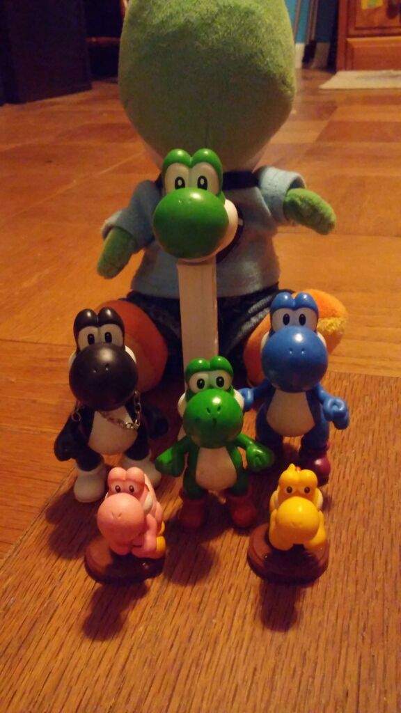 black yoshi figure