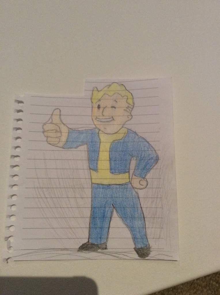 Vault Boy Drawing | Fallout Amino