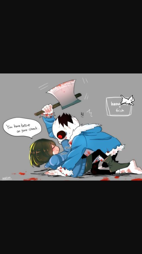 Horror sans x frisk | Wiki | Undertale Español Amino