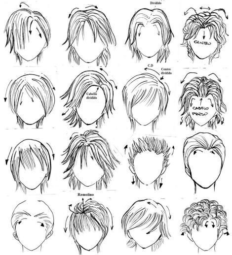 💁Bases de cabellos y caras 💇 | •Anime• Amino