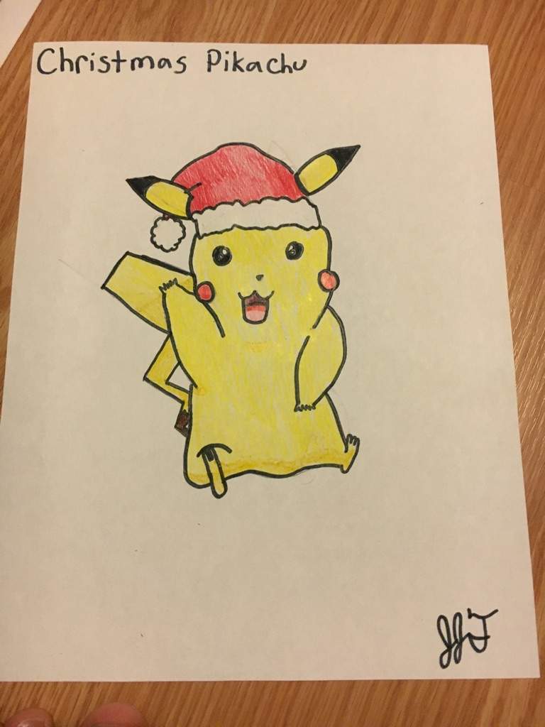 15+ Best New Pokemon Christmas Pikachu Drawing | Inter Venus