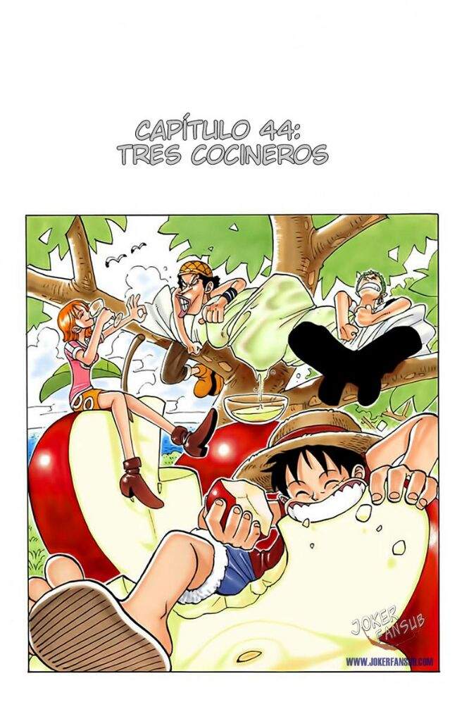 Manga 044 Tres Cocineros One Piece Amino