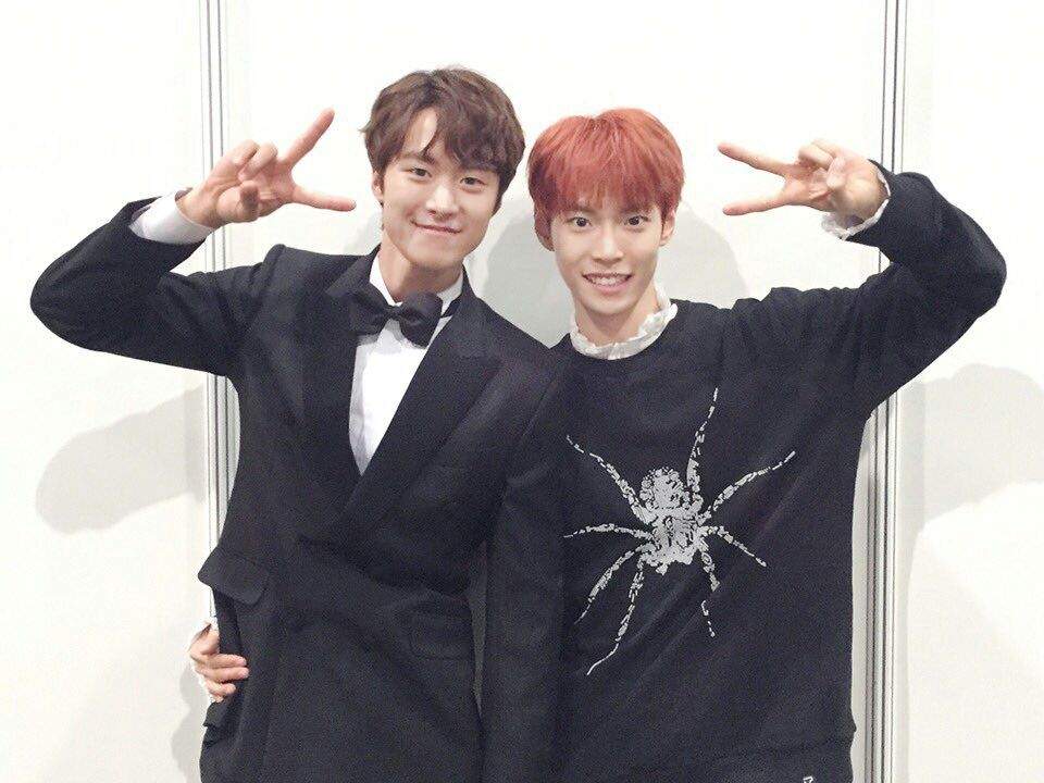 161203 Vyrl with Doyoung and Brother, Gong Myung | NCT Amino Amino