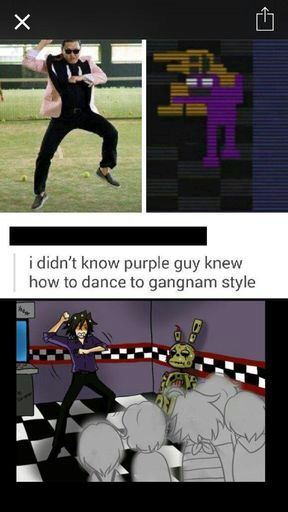 Afton gangnam style | Five Nights At Freddy's Amino