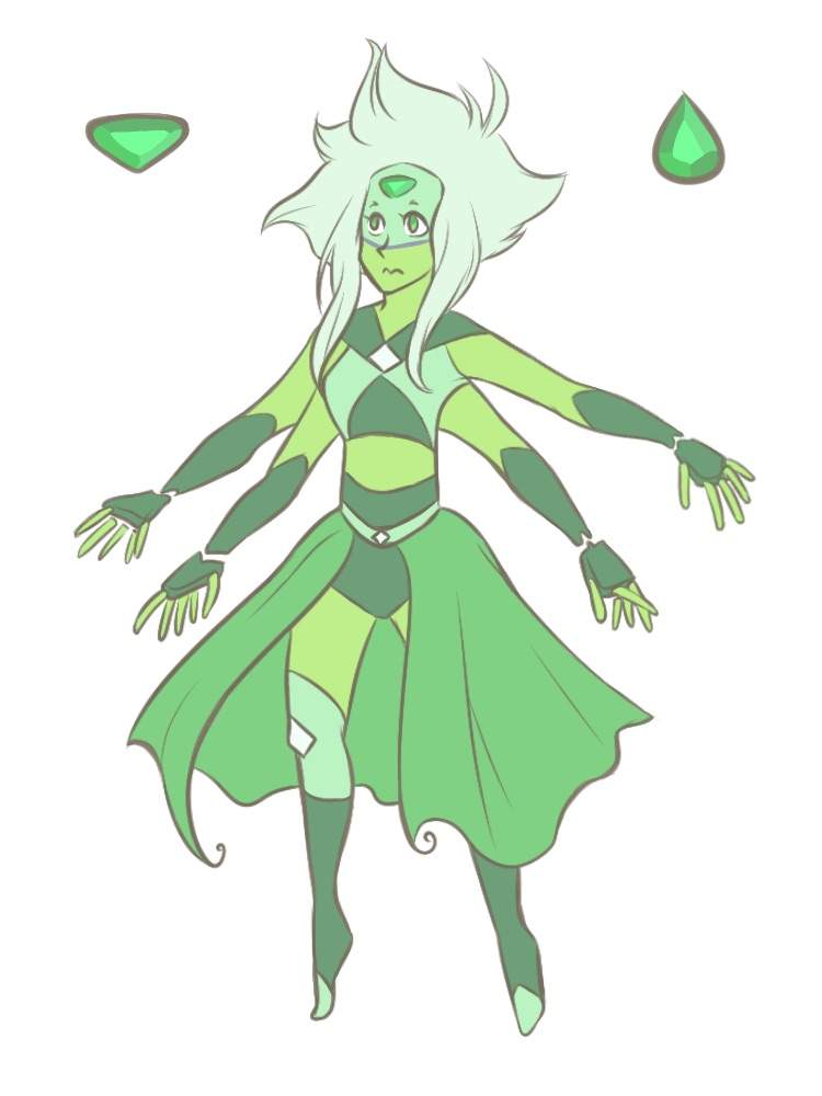 Peridot and Lapis Fusion | Steven Universe Amino