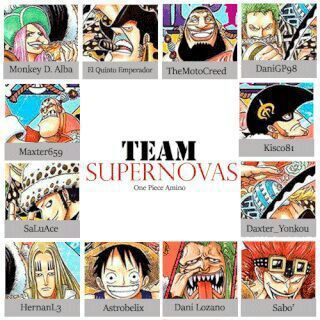 Super novas | •One Piece• Amino