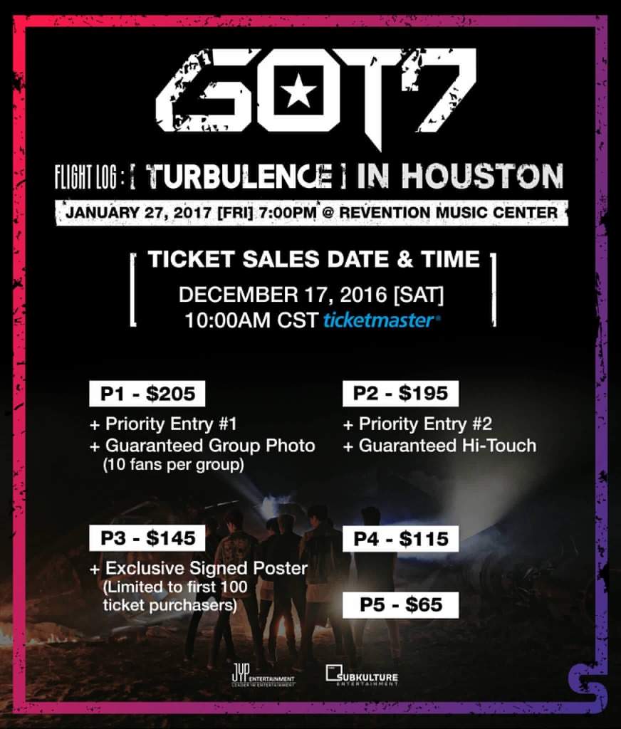 GOT7 FLIGHT LOG TURBULENCE FANMEET TOUR USA 2017 UPDATE KPop Amino