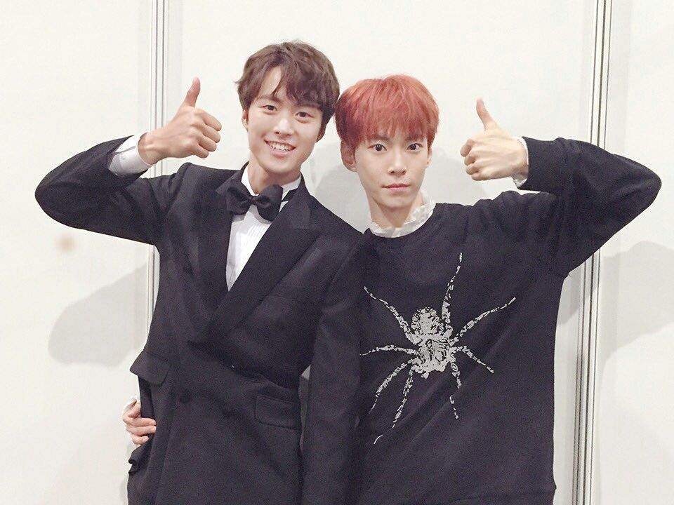 161203 Vyrl with Doyoung and Brother, Gong Myung | NCT Amino Amino