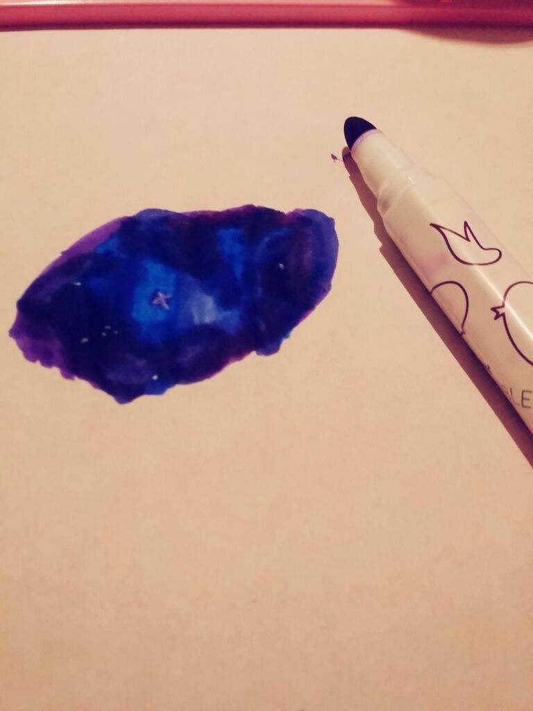 Tutorial How To Draw Galaxy With Ordinary Markers Anime Art Amino