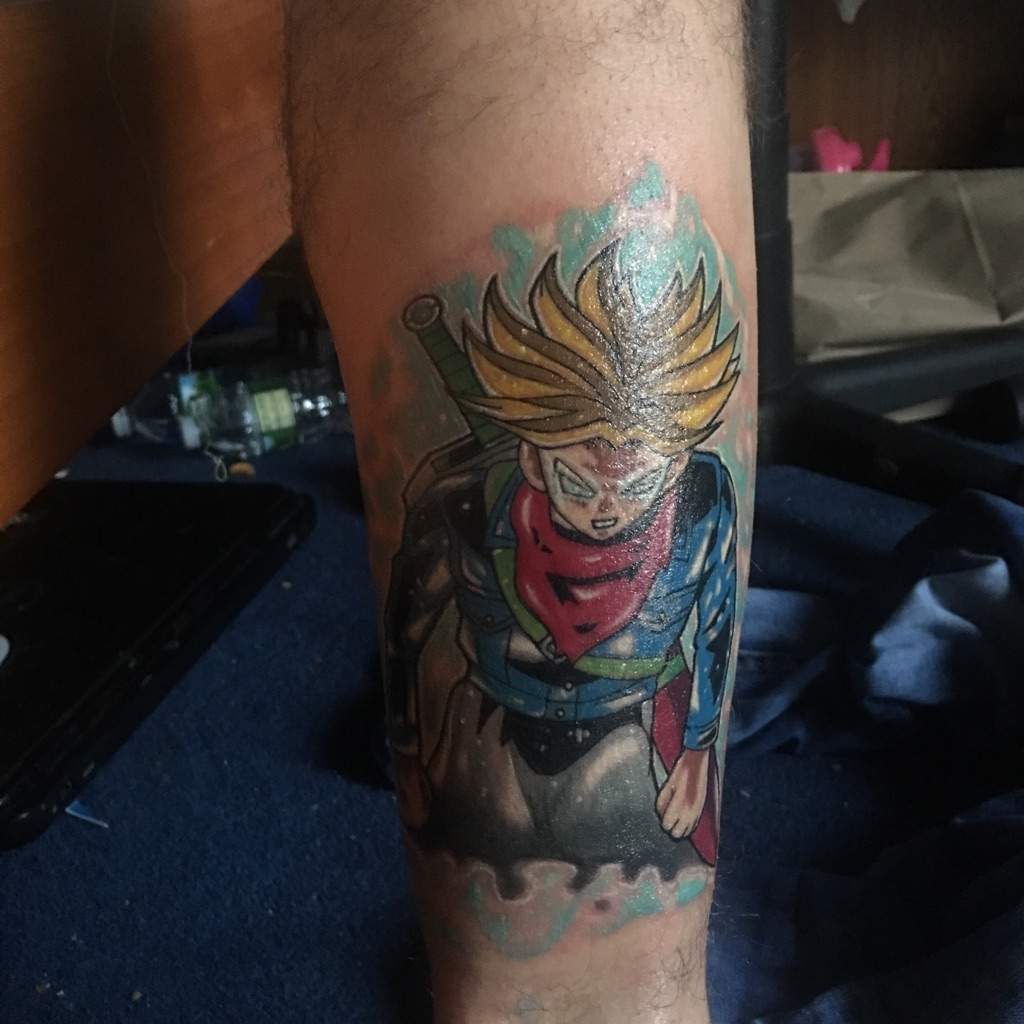 False Ss Blue Trunks Tattoo Dragonballz Amino