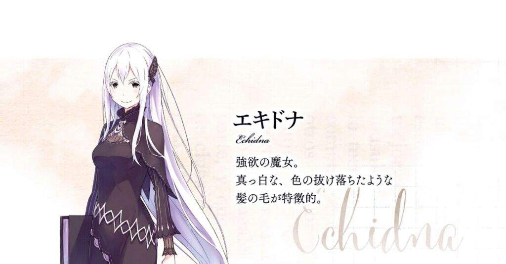 Echidna | Re: Zero Community Amino