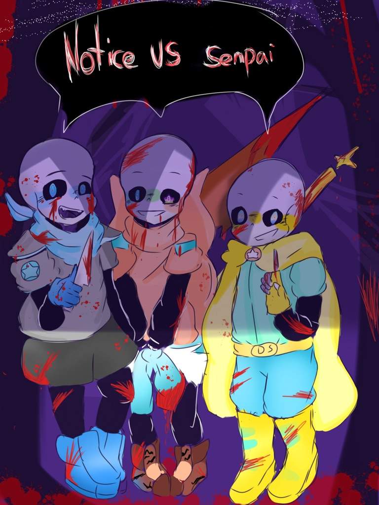 The three yandere star sanses | Undertale Amino