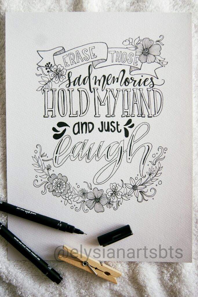 BTS Lyrics Typography Pt. 5 | ARMY's Amino