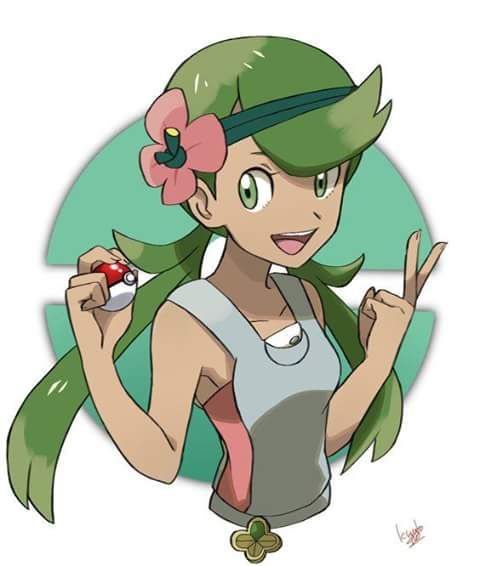 Galería waifu alola:mallow | •Pokémon• En Español Amino