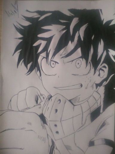 Dibujo a de Izuku Midoriya | •Anime• Amino