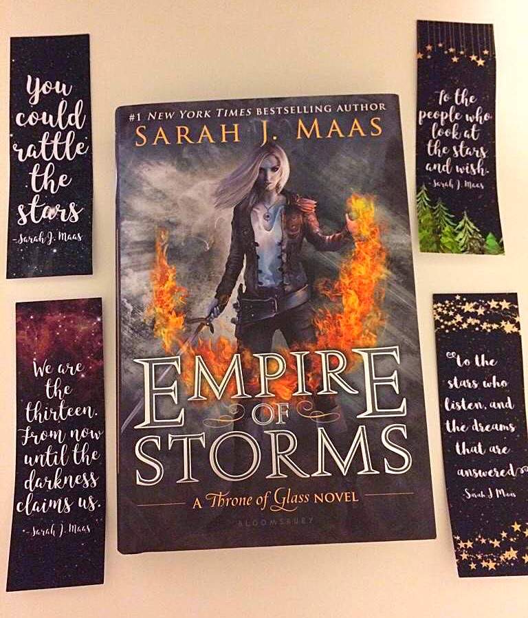 New throne of glass bookmarks | Sarah J. Maas Amino