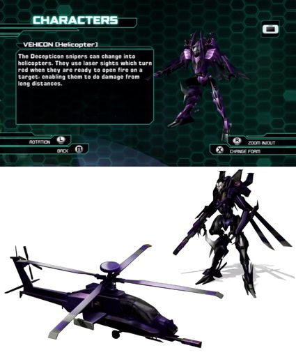 Helicopter Vehicon | Wiki | Transformers Amino