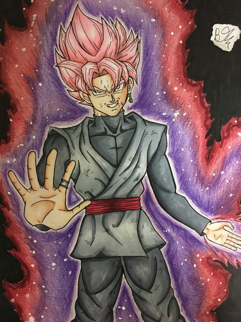 Rose Goku Black Drawing | Anime Amino