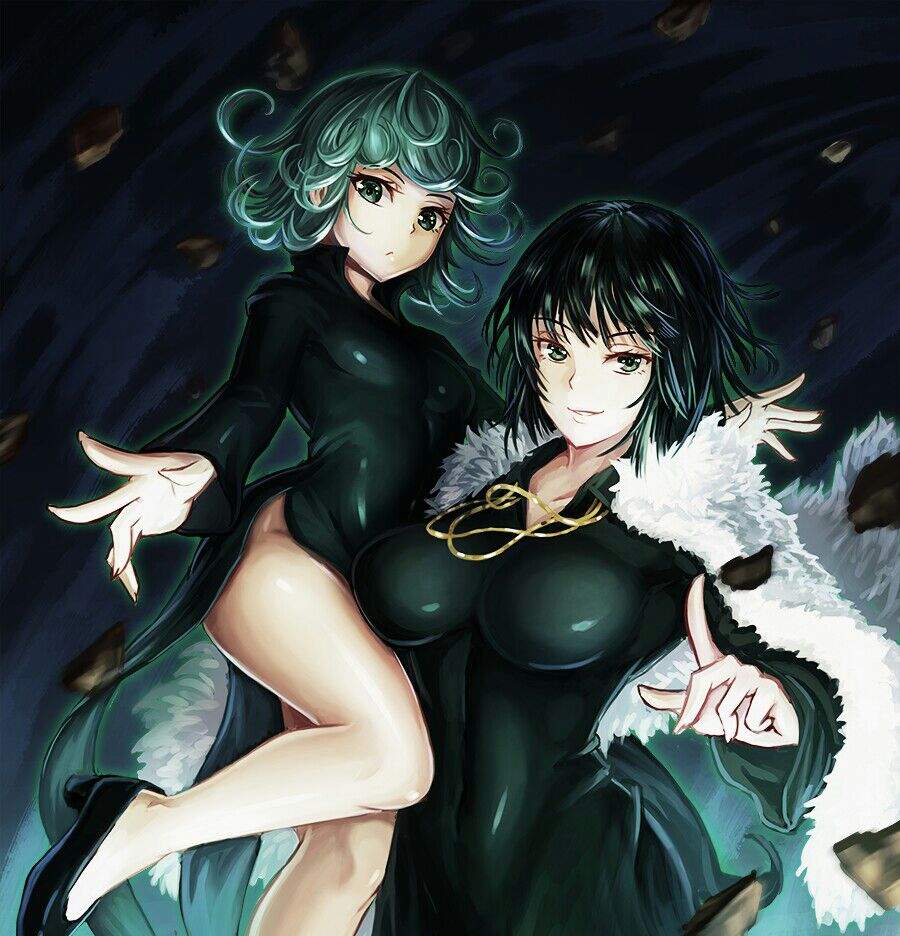 Tatsumaki & Fubuki ( :punch: One Punch Man :punch: ) cosplay :satisfied...