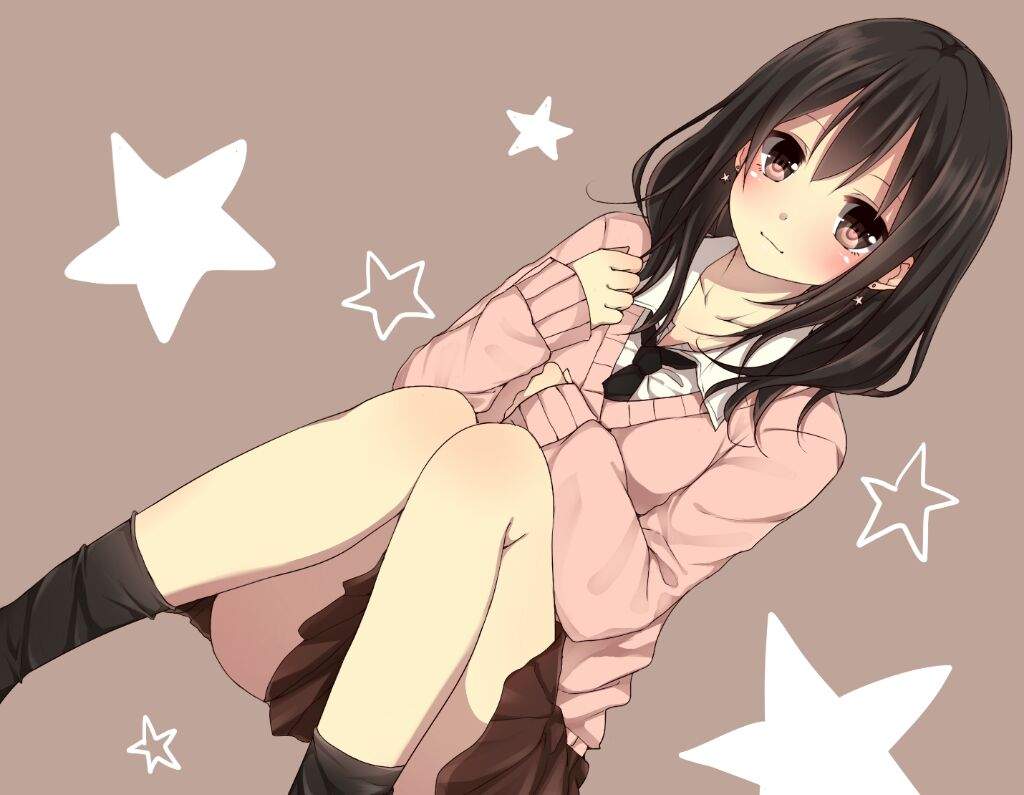 Sitting Girls Grasping Their Knees Anime Amino 