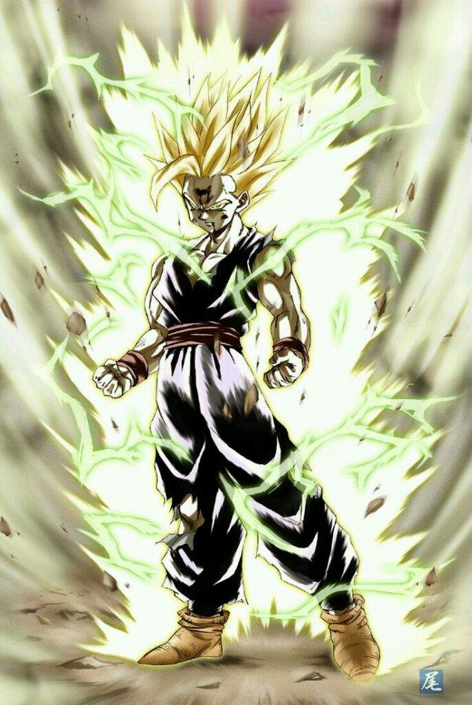 Super Saiyan 2 Gohan Of Dragonball Z Anime Amino