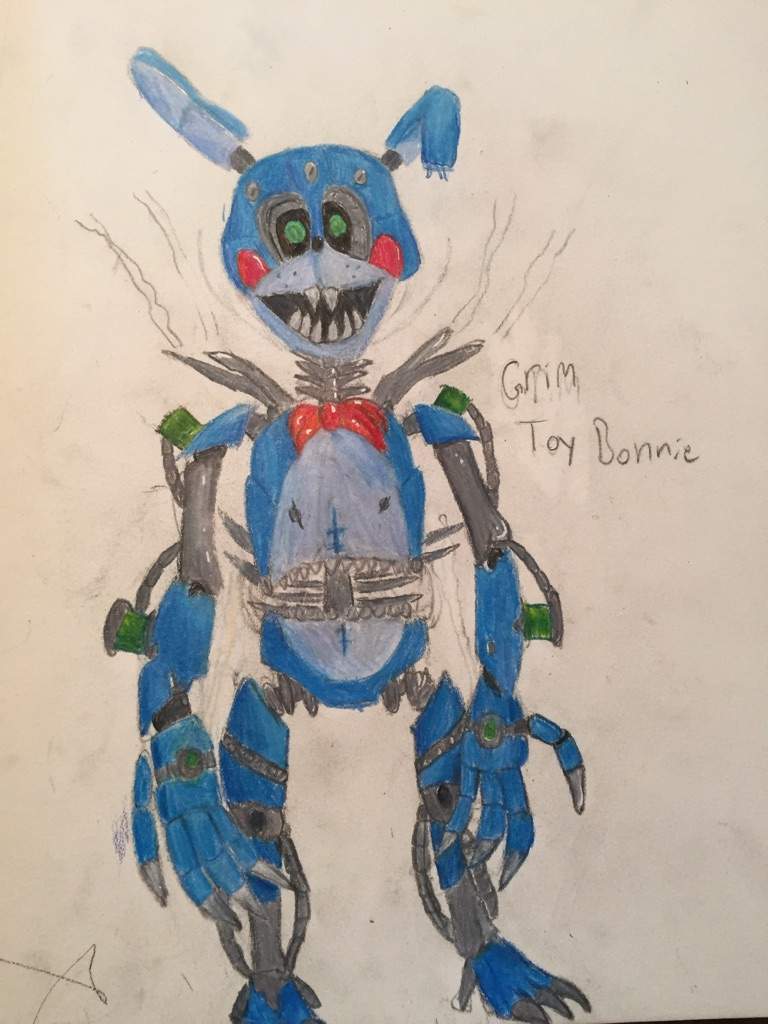 Grim Toy bonnie Complete [🎁 ️Grim Freddy🎁] | Five Nights At Freddy's Amino