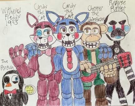 Desenho do fnac | Five Nights At Freddy's Amino