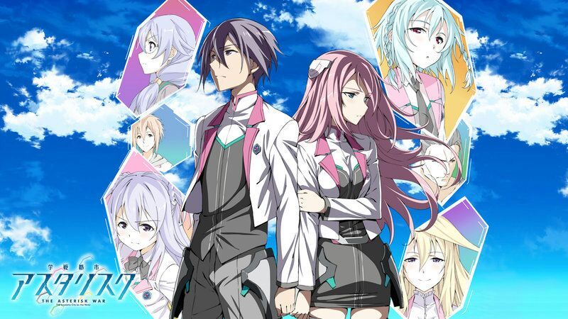 Resultado de imagen para Gakusen Toshi Asterisk.