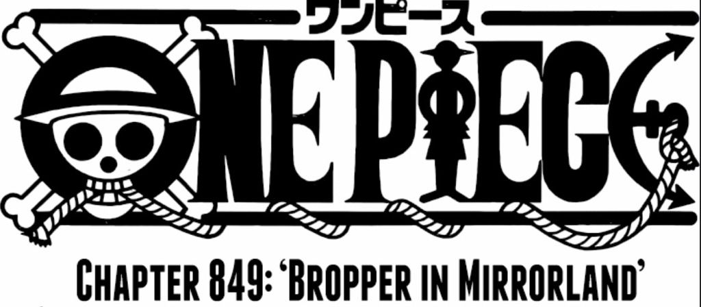 One Piece Chapter 849 Review Anime Amino