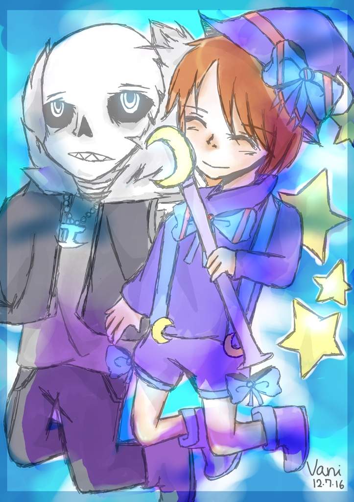 || Frisk and the Great Blue Sea! || | Undertale Amino