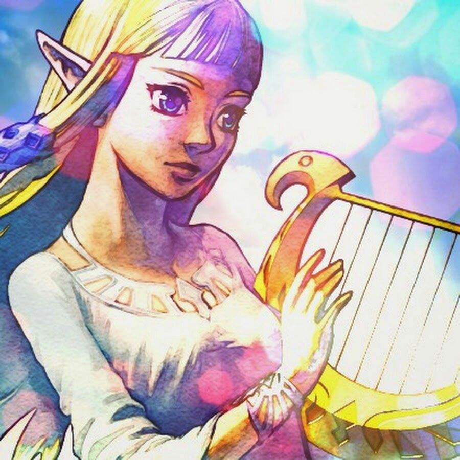 Goddess Harp | Zelda Amino