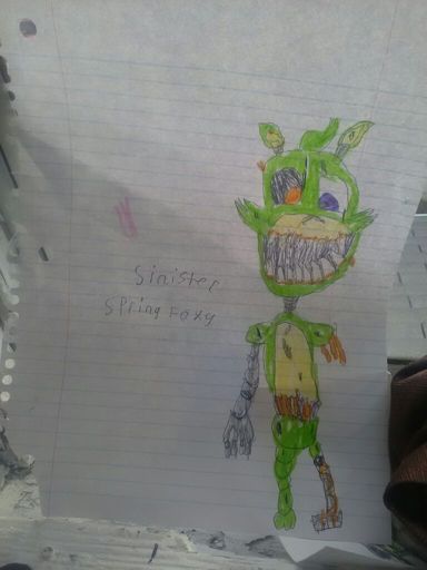 Sinister spring foxy | Five Nights At Freddy's Amino