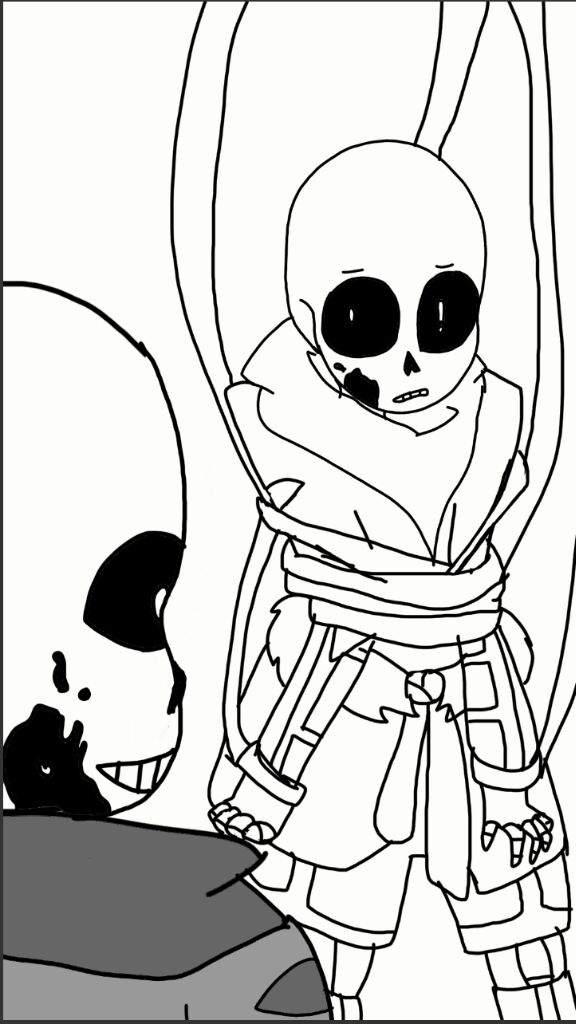 Ink sans and Anti-Ink | Undertale Amino